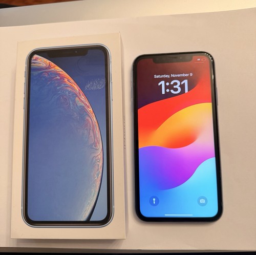 Apple iphone 128 blu - -,
